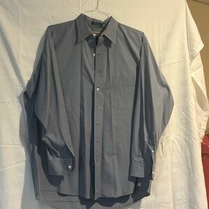 Mi Elegant Blue Men's Dress Shirt